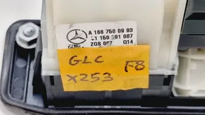 Mercedes-Benz GLC X253 C253 Poignée de coffre avec le caméra de recul A1667500993