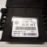 Volkswagen PASSAT B7 USA Pavarų dėžės valdymo blokas 09G927749B