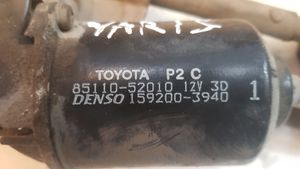 Toyota Yaris Mechanizm i silniczek wycieraczek szyby przedniej / czołowej 8511052010