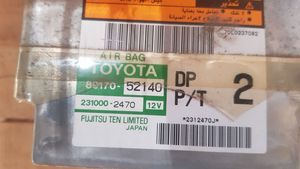 Toyota Yaris Oro pagalvių valdymo blokas 8917052140