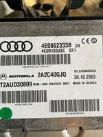 Audi A8 S8 D3 4E Telefono valdymo blokas 4E0862333B