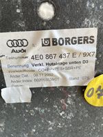 Audi A8 S8 D3 4E Muu vararenkaan verhoilun elementti 4E0867437E
