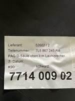 Porsche Cayenne (9PA) D-pilarin verhoilu (yläosa) 7L5867245