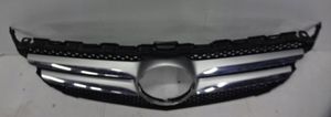 Mercedes-Benz C AMG W205 Grille calandre supérieure de pare-chocs avant 