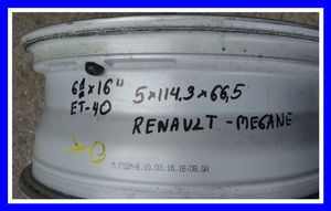 Renault Megane II Felgi aluminiowe R16 