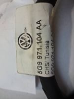 Volkswagen Golf VII Pysäköintitutkan anturin johtosarja (PDC) 5G9971104AA
