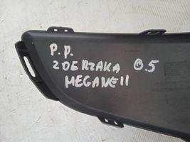 Renault Megane II Rivestimento del pannello parte angolare del paraurti anteriore 8200490339