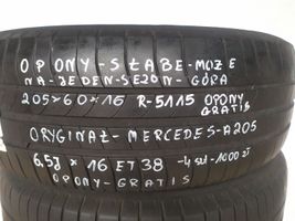 Mercedes-Benz C W205 R16-alumiinivanne A2054010100