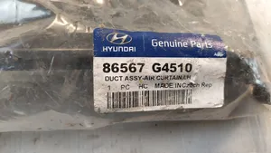 Hyundai i30 Välijäähdyttimen ilmanohjauksen ilmakanava 86567G4510