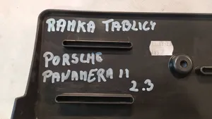 Porsche Panamera (971) Ramka przedniej tablicy rejestracyjnej 971807287L