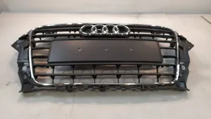 Audi A3 S3 8V Etupuskurin ylempi jäähdytinsäleikkö 8V5853651