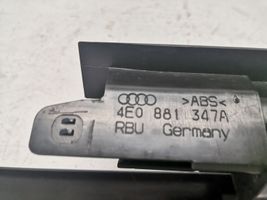 Audi A8 S8 D3 4E Cache rail de siège conducteur avant 4E0881347A