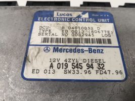 Mercedes-Benz E W210 Sterownik / Moduł ECU A0195459432