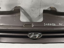 Hyundai Sonata Grille calandre supérieure de pare-chocs avant 86350