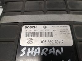 Volkswagen Sharan Variklio valdymo blokas 028906021P