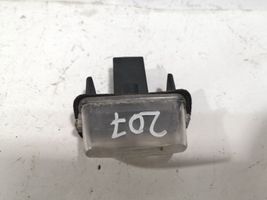Peugeot 207 Éclairage de plaque d'immatriculation 71907190