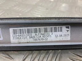 BMW 5 F10 F11 Dekoratīva jumta lenta – "moldings" 7207670