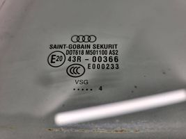 Audi A8 S8 D3 4E Vetro del finestrino della portiera posteriore 4E0845231A