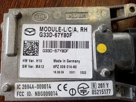 Mazda CX-7 Capteur radar d'angle mort G33D67Y80F