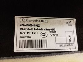 Mercedes-Benz B W246 W242 Priekšējais salona paklājs A2466800240