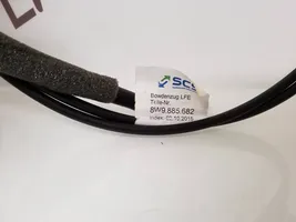 Audi A4 S4 B9 Kabel / uchwyt tylnego siedzenia 8W9885682