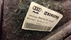 Audi A4 S4 B9 Panneau, garniture de coffre latérale 8W9863879B