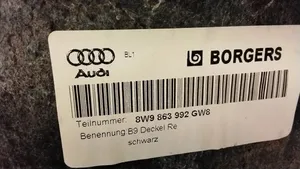 Audi A4 S4 B9 Rivestimento pannello inferiore del bagagliaio/baule 8W9863880