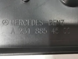 Mercedes-Benz SL R231 Support de plaque d'immatriculation A2318854500