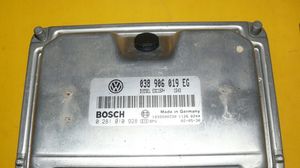 Skoda Superb B5 (3U) Komputer / Sterownik ECU i komplet kluczy 038906019EG