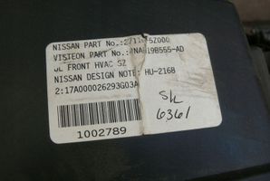Nissan Quest Комплект воздушного узла салона 271105Z000