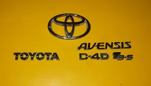 Toyota Avensis T250 Insignia/letras de modelo de fabricante 75431-05050