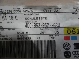 Audi A8 S8 D2 4D Moulure de porte arrière 4D0853962