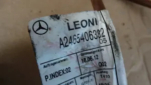 Mercedes-Benz A W176 Cavo negativo messa a terra (batteria) A2465406332