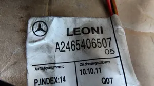 Mercedes-Benz A W176 Plus / Klema / Przewód akumulatora A2465406507