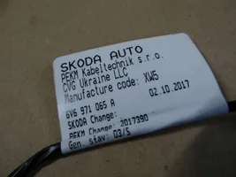 Skoda Fabia Mk3 (NJ) Pysäköintitutkan anturin johtosarja (PDC) 6V6971065A