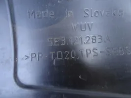 Skoda Octavia Mk4 Déflecteur d'air de radiateur de refroidissement 5E3121283A