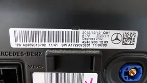 Mercedes-Benz A W176 Monitori/näyttö/pieni näyttö A2469001203