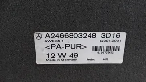 Mercedes-Benz A W176 Zestaw dywaników samochodowych A2466803048