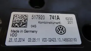 Volkswagen Golf Sportsvan Tachimetro (quadro strumenti) 517920741A