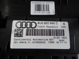 Audi Q3 8U Tachimetro (quadro strumenti) 8U0920940C