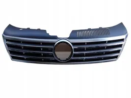 Volkswagen PASSAT CC Grille calandre supérieure de pare-chocs avant 3C8853653A