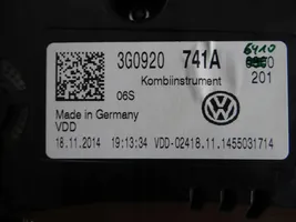 Volkswagen PASSAT B8 Licznik / Prędkościomierz 3G0920741A