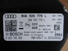 Audi A5 Nopeusmittari (mittaristo) 8W6920770L