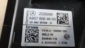 Mercedes-Benz Sprinter W907 W910 Elektryczny wentylator chłodnicy A9079064600