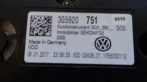 Volkswagen Arteon Nopeusmittari (mittaristo) 3G5920751