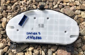 Opel Zafira C Speedometer (instrument cluster) 13433803