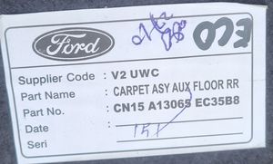Ford Ecosport Tappetino di rivestimento del bagagliaio/baule 