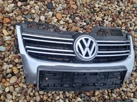 Volkswagen Golf V Rejilla superior del radiador del parachoques delantero 1K5853651