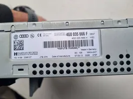 Audi A6 Allroad C7 Unité principale radio / CD / DVD / GPS 4G0035666F