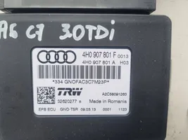 Audi A6 Allroad C7 Jarrujärjestelmän ohjainlaite/moduuli 4H0907801F